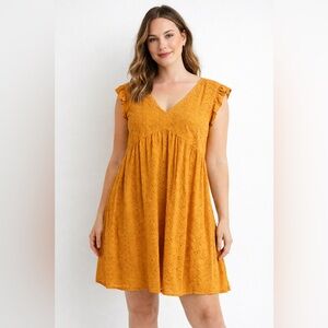 Knox Rose Mustard Midi Dress